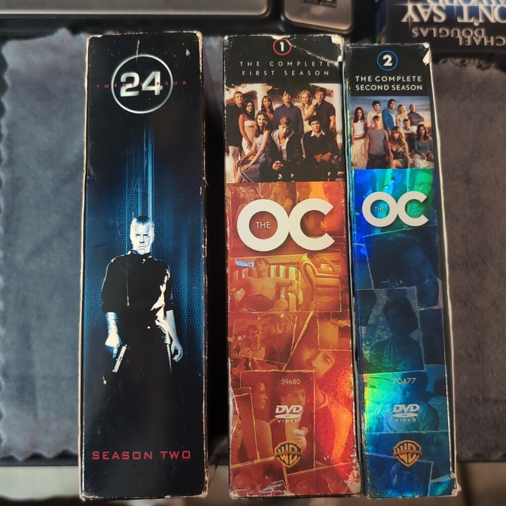 The O.C. Complete 1 First & Second Seasons, 24 Season Two 2 (DVD Lot) Complete